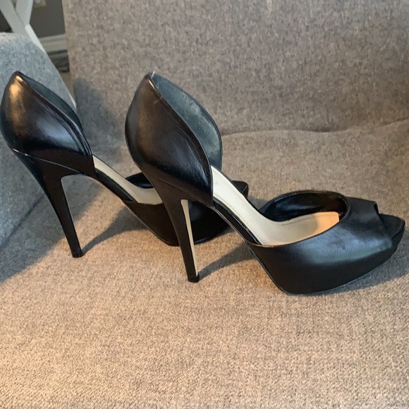 Aldo Black platform heels sz 8 - Picture 5 of 8